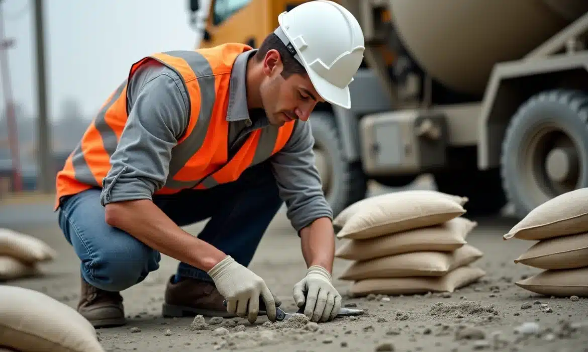 Combien de sacs de ciment pour 1m³ : astuces de maçon aguerri